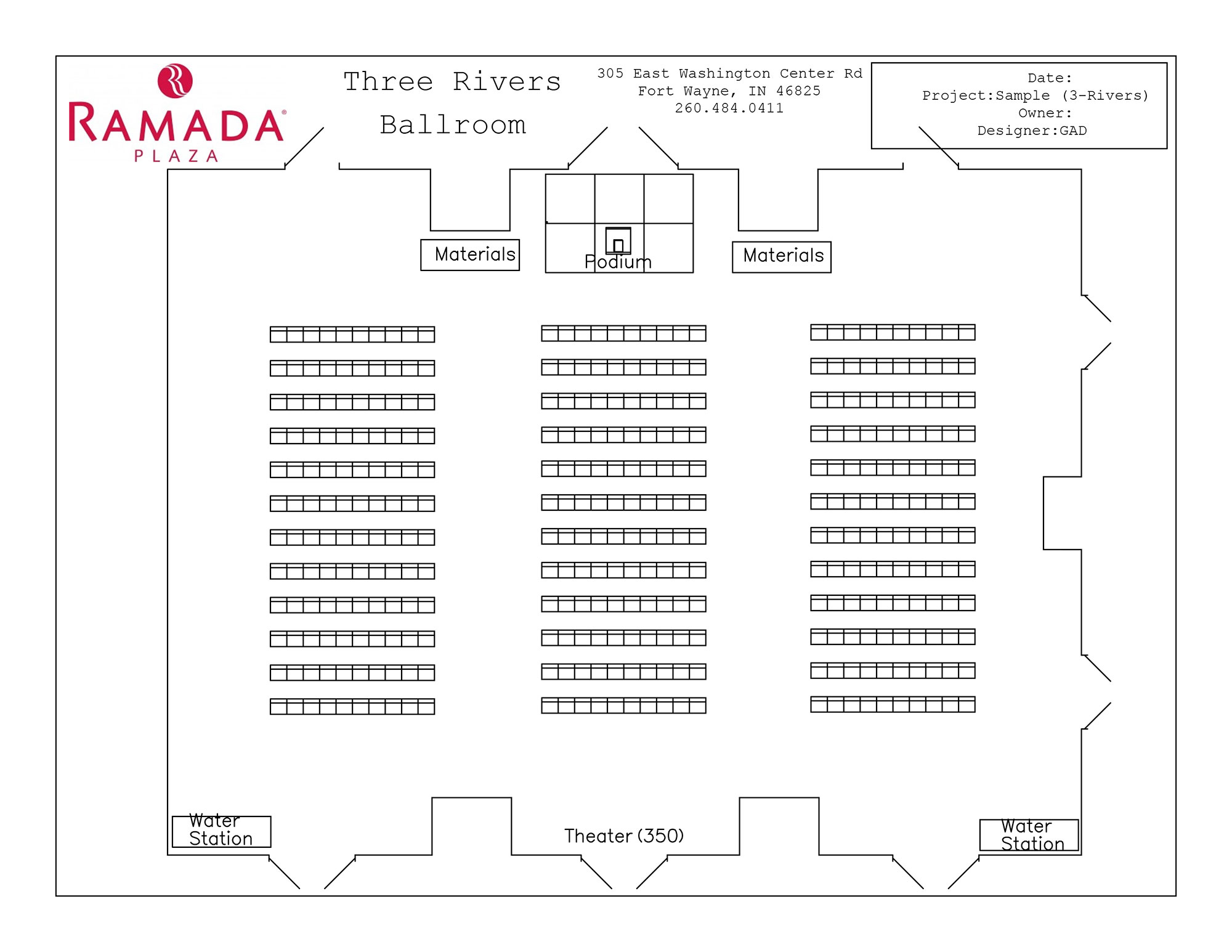 Sample Theatre Setup